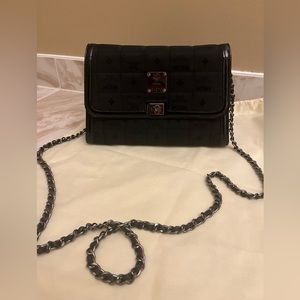 MCM vintage Quilted Nylon Crossbody Bag